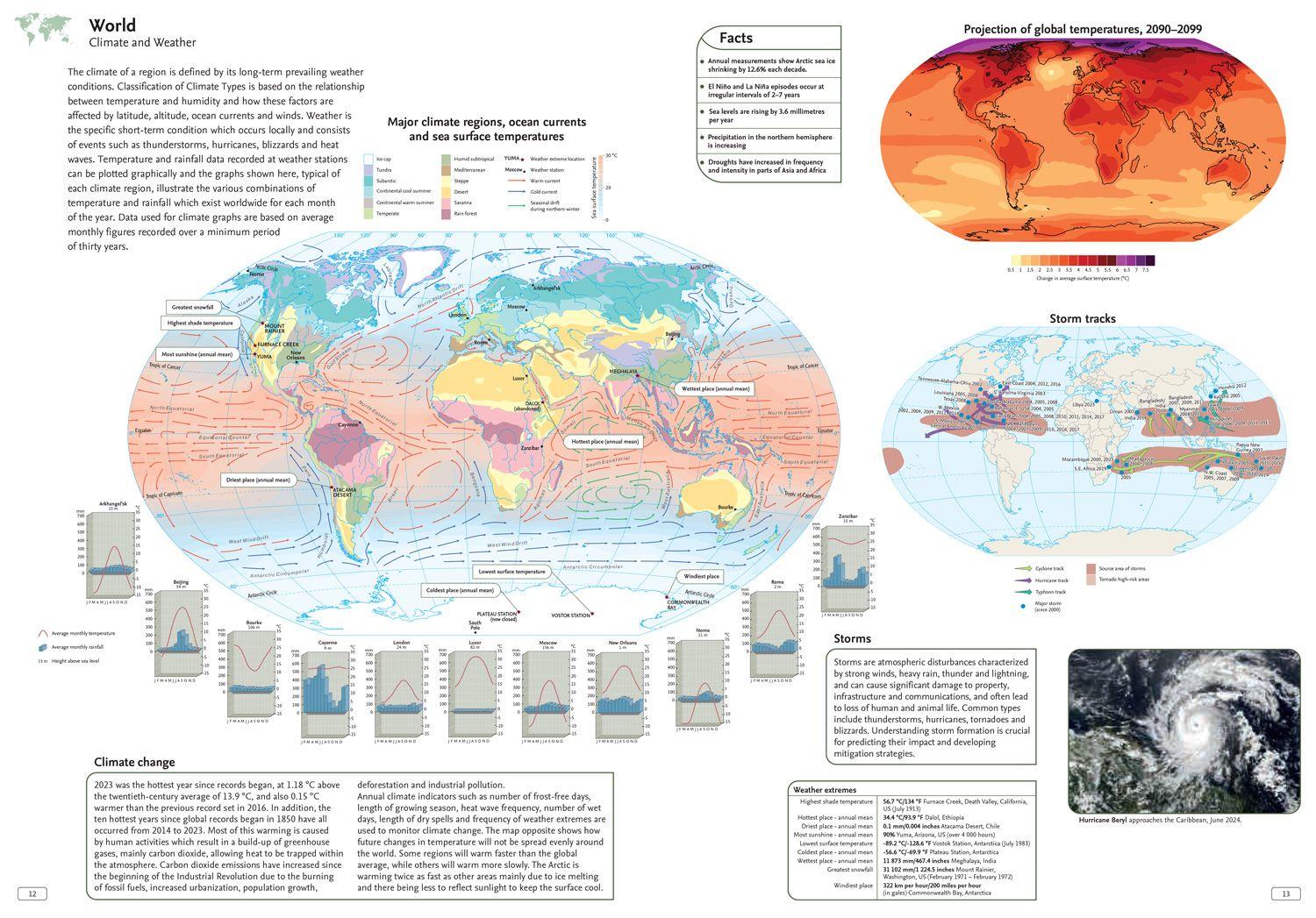 Beispielinhalt (Bild) Collins World Atlas: Reference Edition