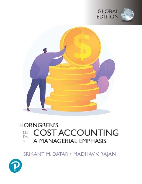 Vorderes Coverbild Horngren's Cost Accounting, Global Edition + MyLab Accounting, with Pearson eText