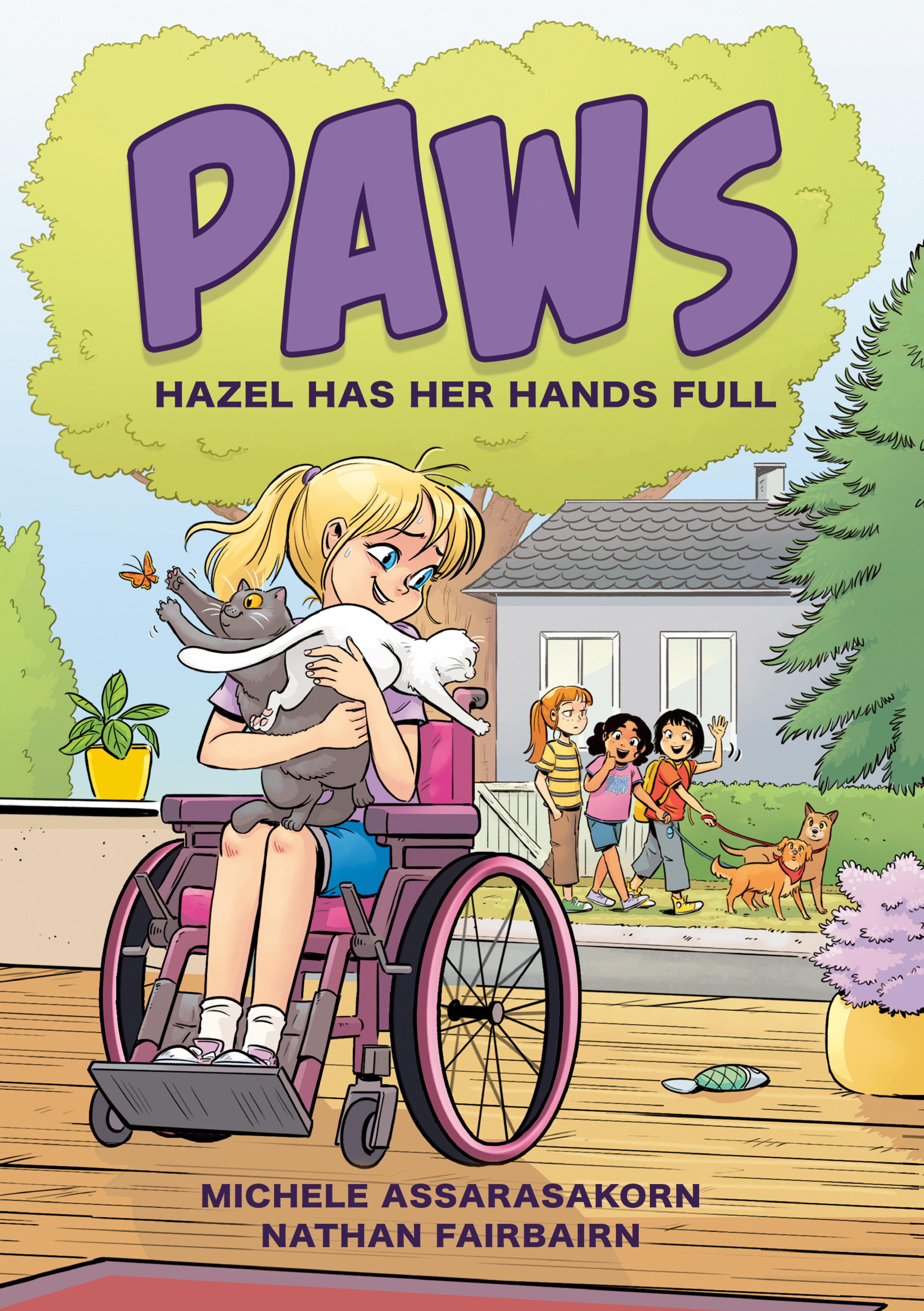 Vorderes Coverbild Paws: Hazel Has Her Hands Full