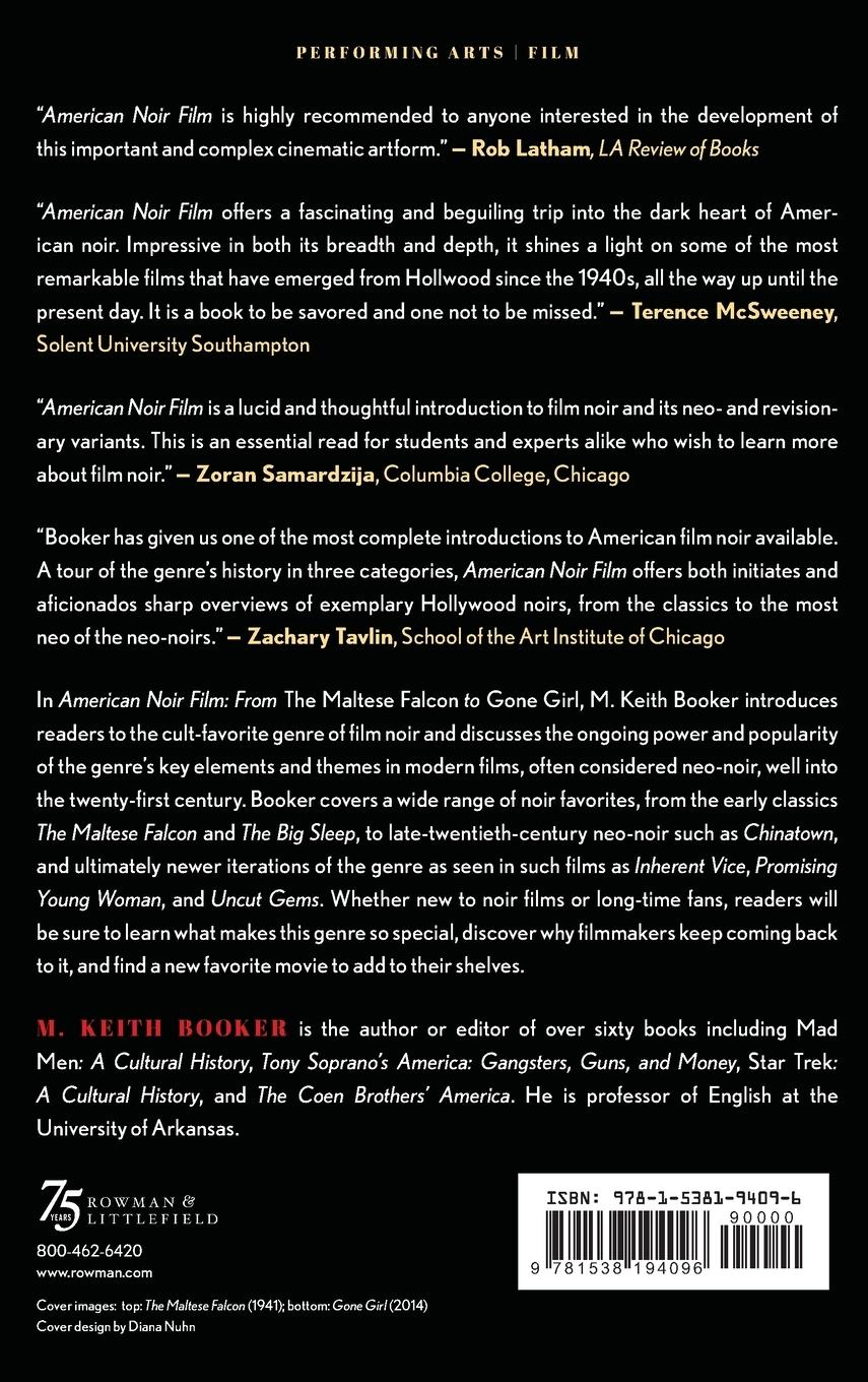 Rückseitencover American Noir Film