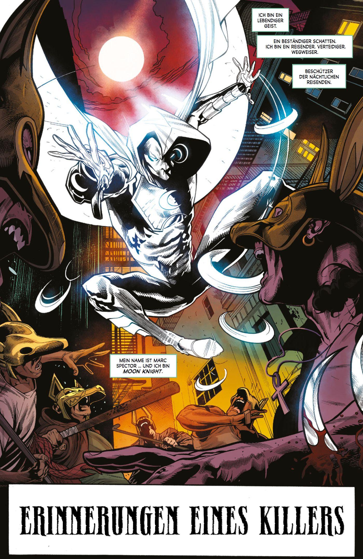 Beispielinhalt (Bild) Moon Knight: Stadt der Toten
