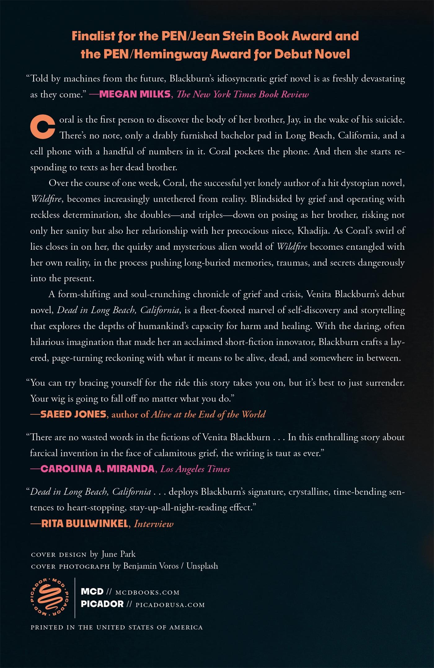 Rückseitencover Dead in Long Beach, California