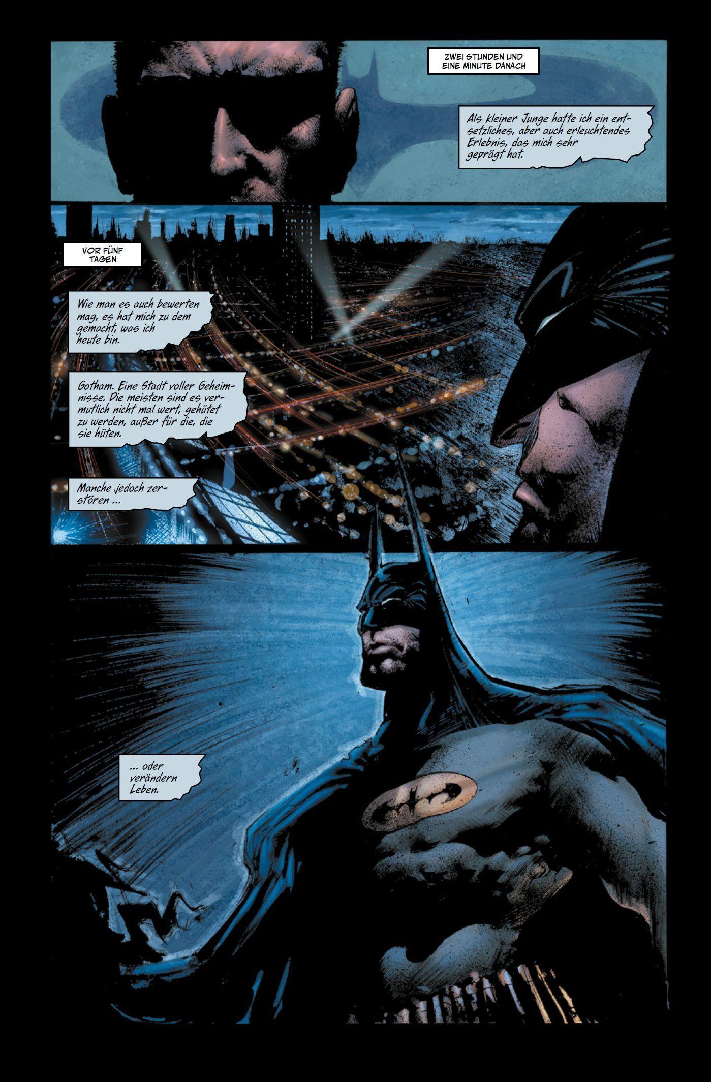 Beispielinhalt (Bild) Batman: Geheimnisse & Arkham Asylum: Madness (Deluxe Edition)