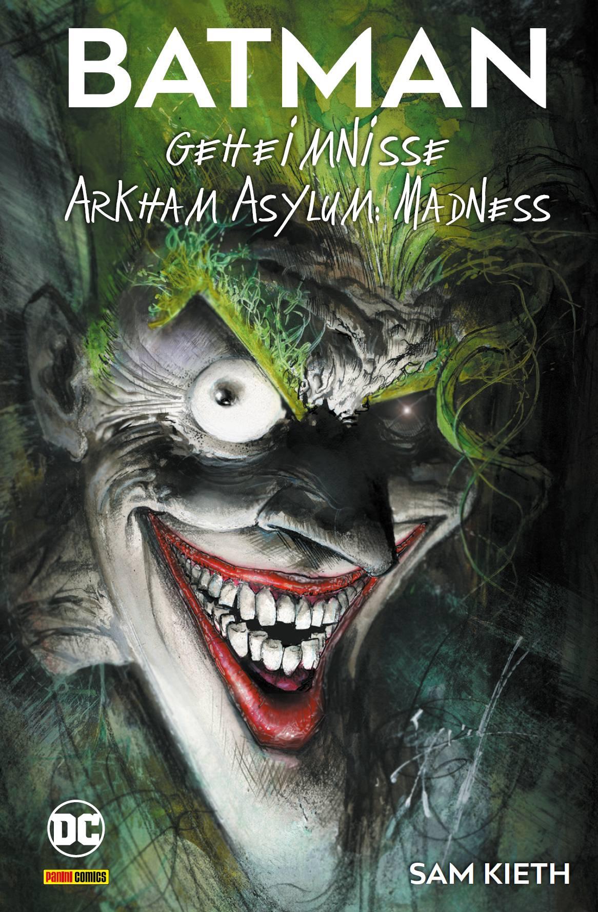Vorderes Coverbild Batman: Geheimnisse & Arkham Asylum: Madness (Deluxe Edition)