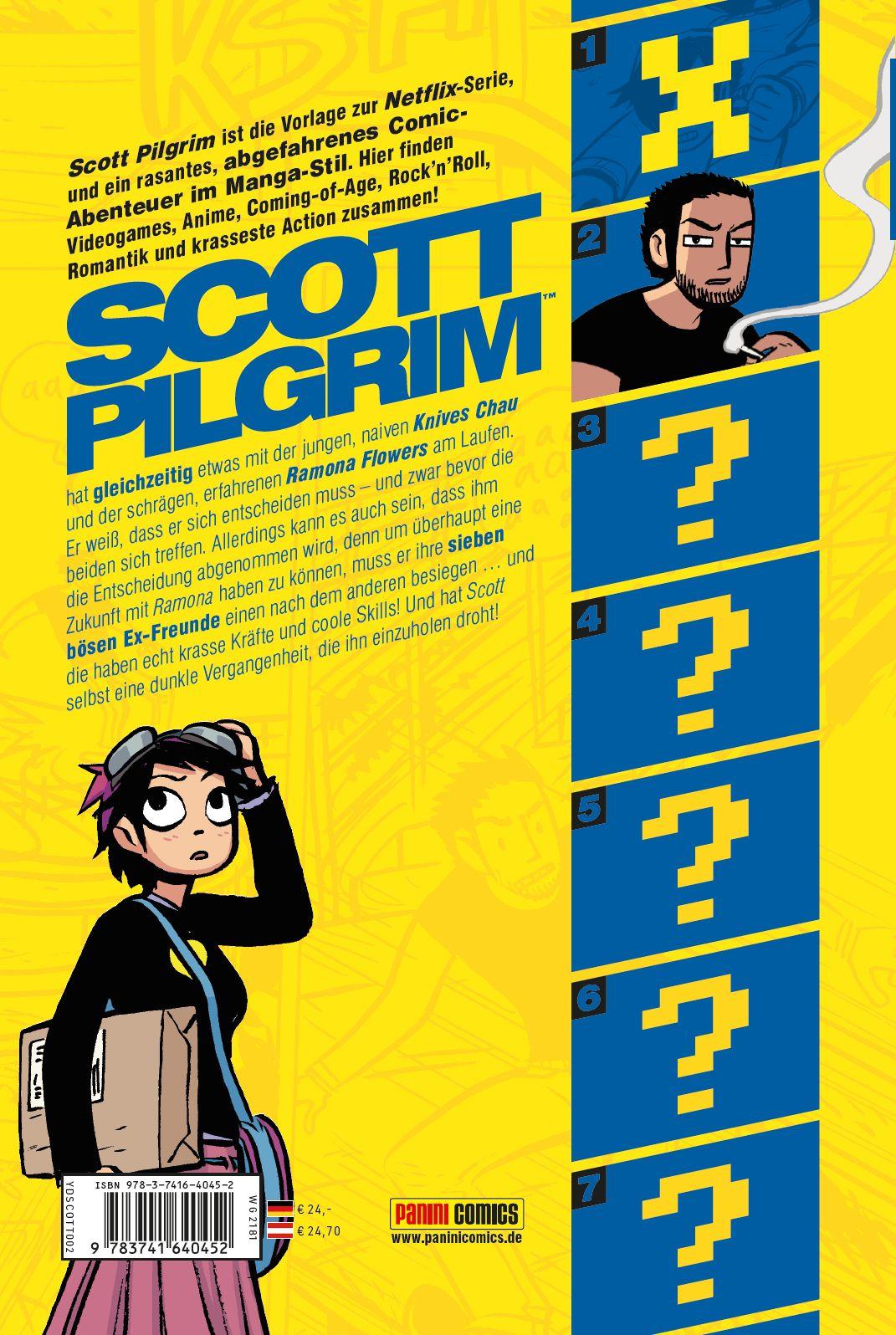 Rückseitencover Scott Pilgrim