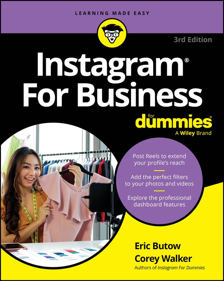 Vorderes Coverbild Instagram For Business For Dummies