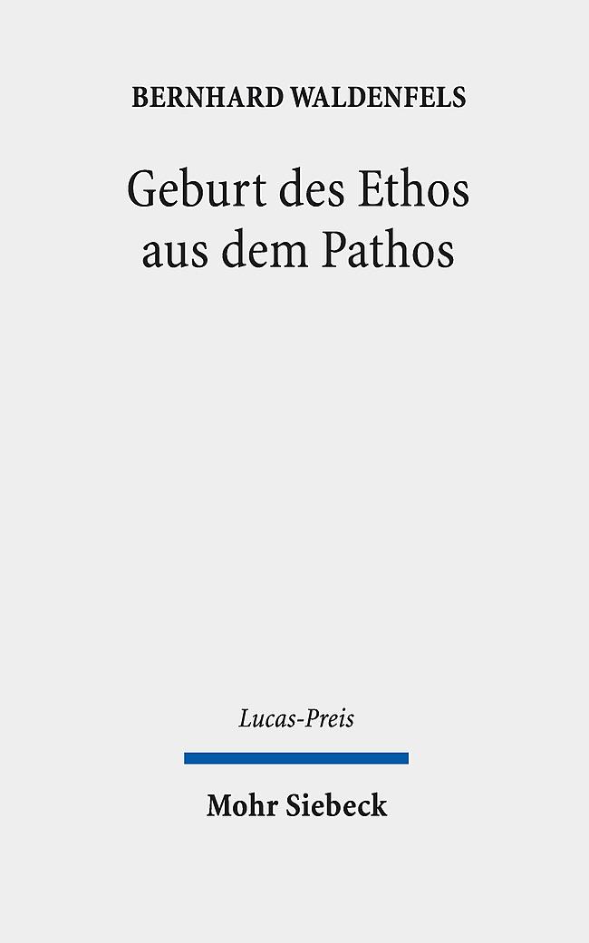 Vorderes Coverbild Geburt des Ethos aus dem Pathos