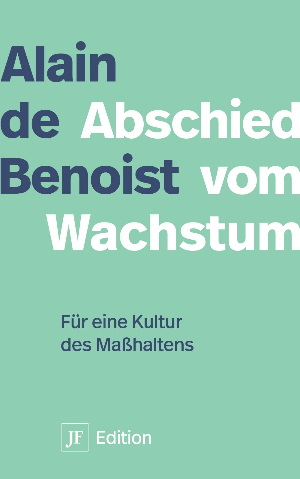 Vorderes Coverbild Abschied vom Wachstum