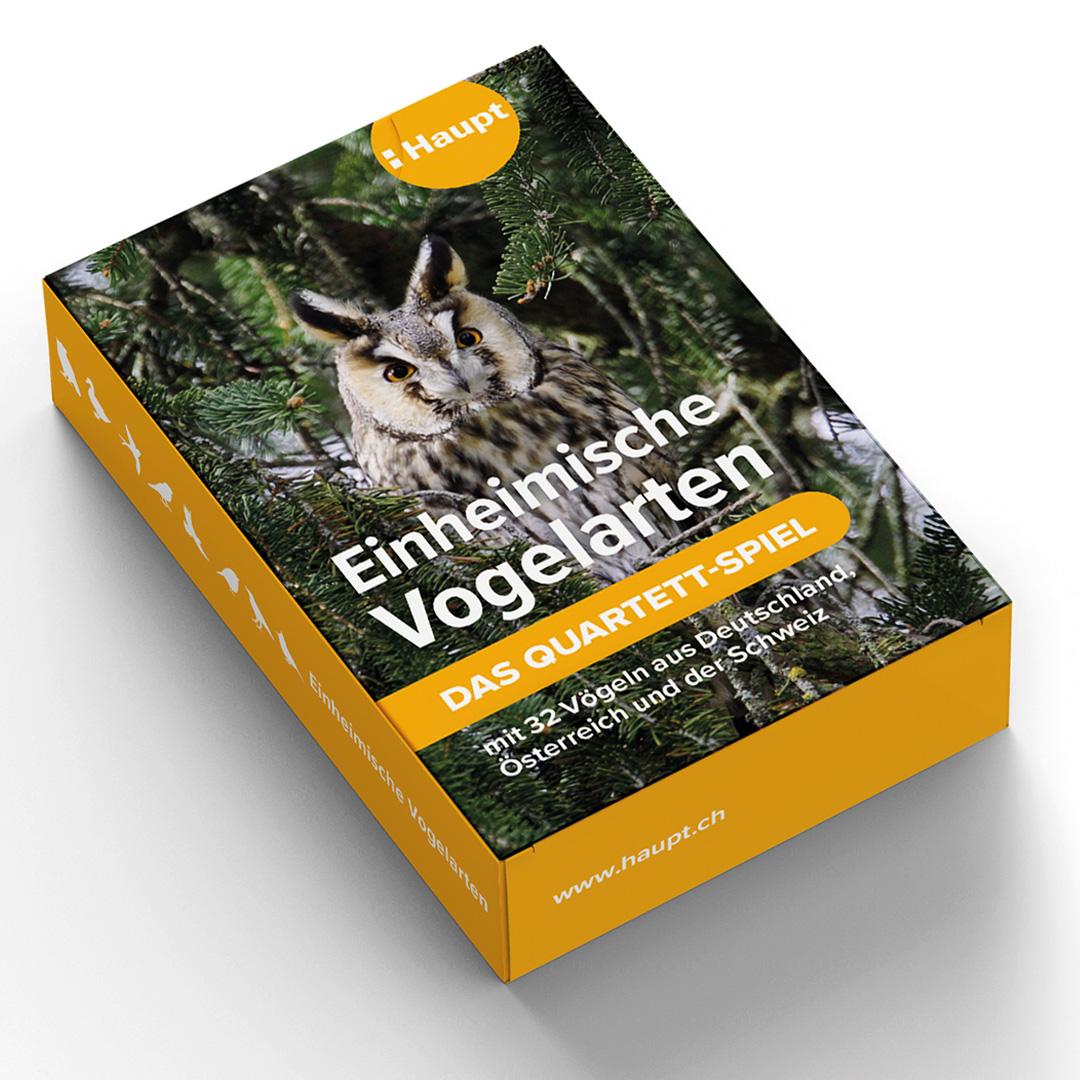 Rückseitencover Einheimische Vogelarten - das Quartett-Spiel