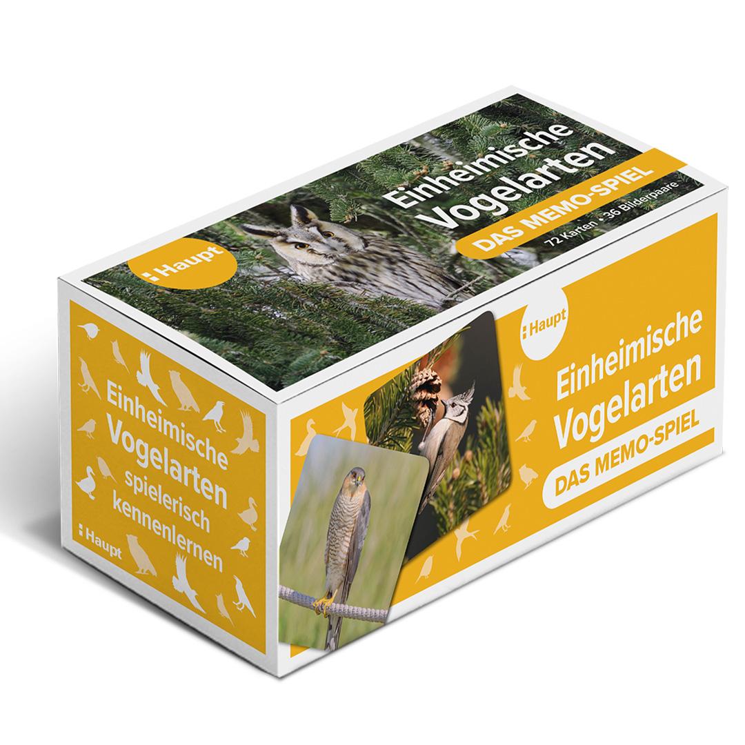 Rückseitencover Einheimische Vogelarten - das Memo-Spiel