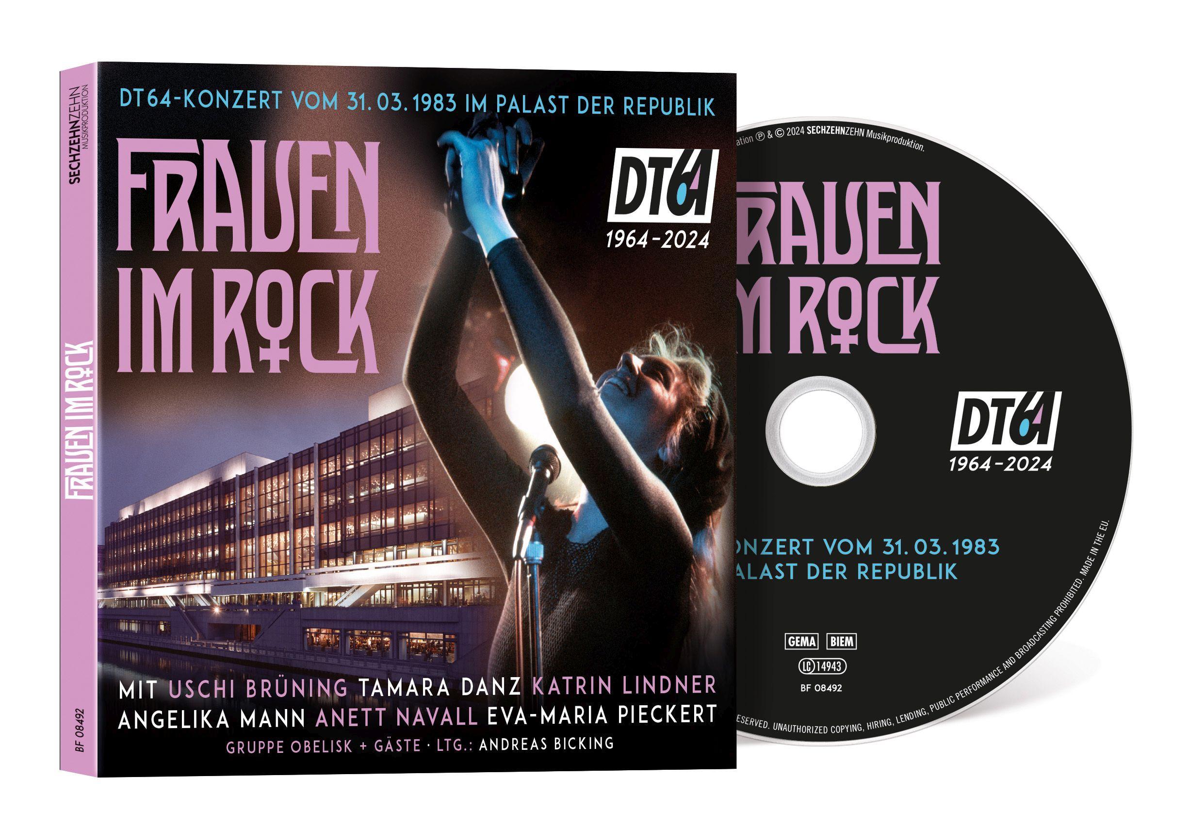 Beispielinhalt (Bild) DT64 Konzert, Frauen im Rock