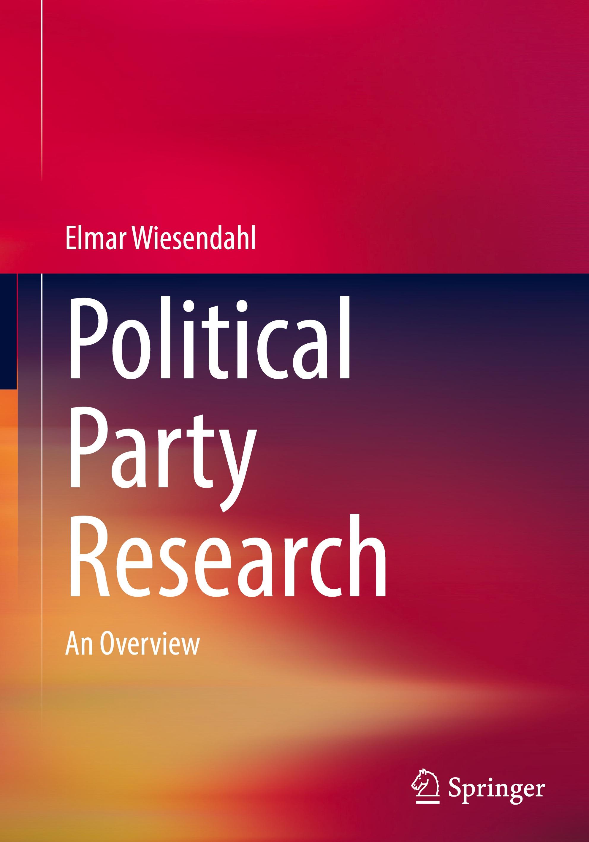 Vorderes Coverbild Political Party Research