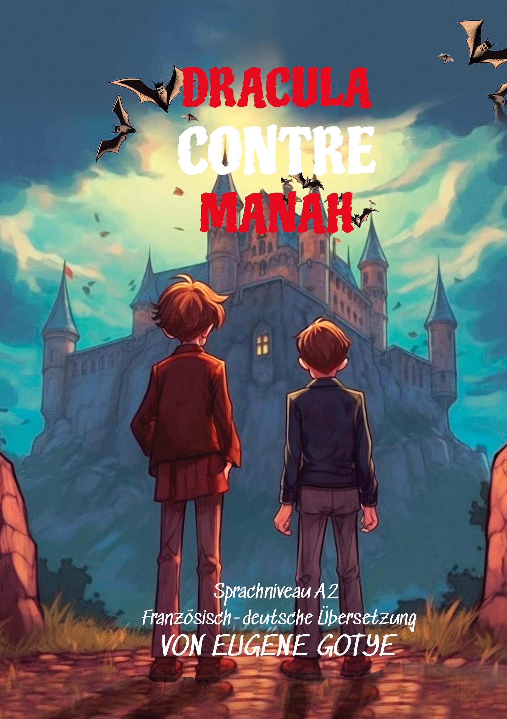 Vorderes Coverbild Dracula Contre Manah