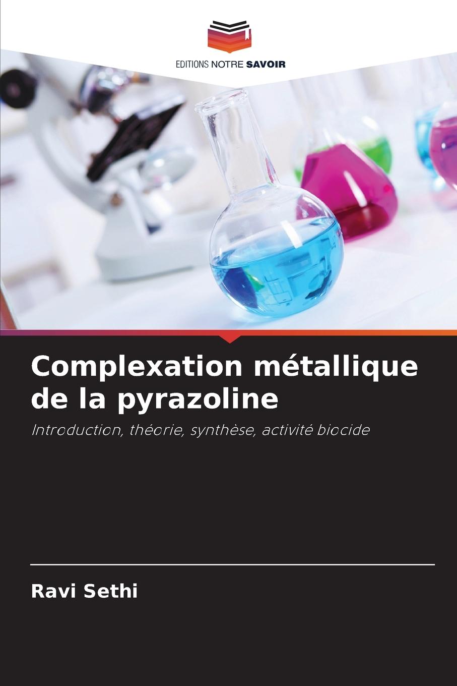 Vorderes Coverbild Complexation métallique de la pyrazoline