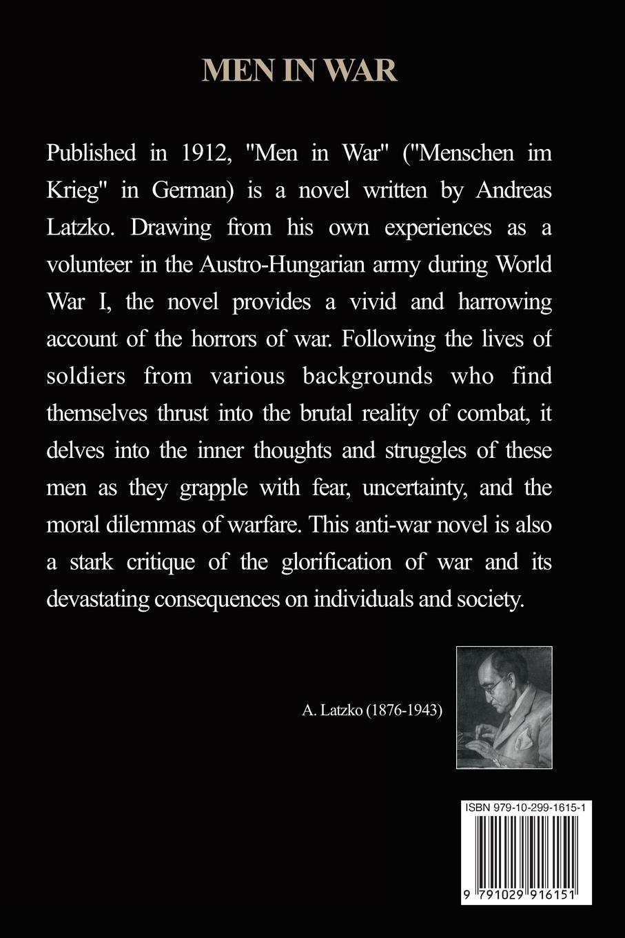 Rückseitencover Men in War