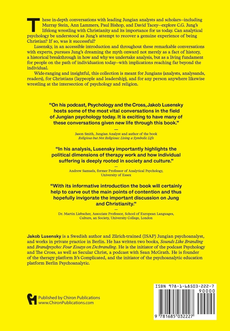 Rückseitencover C.G. Jung