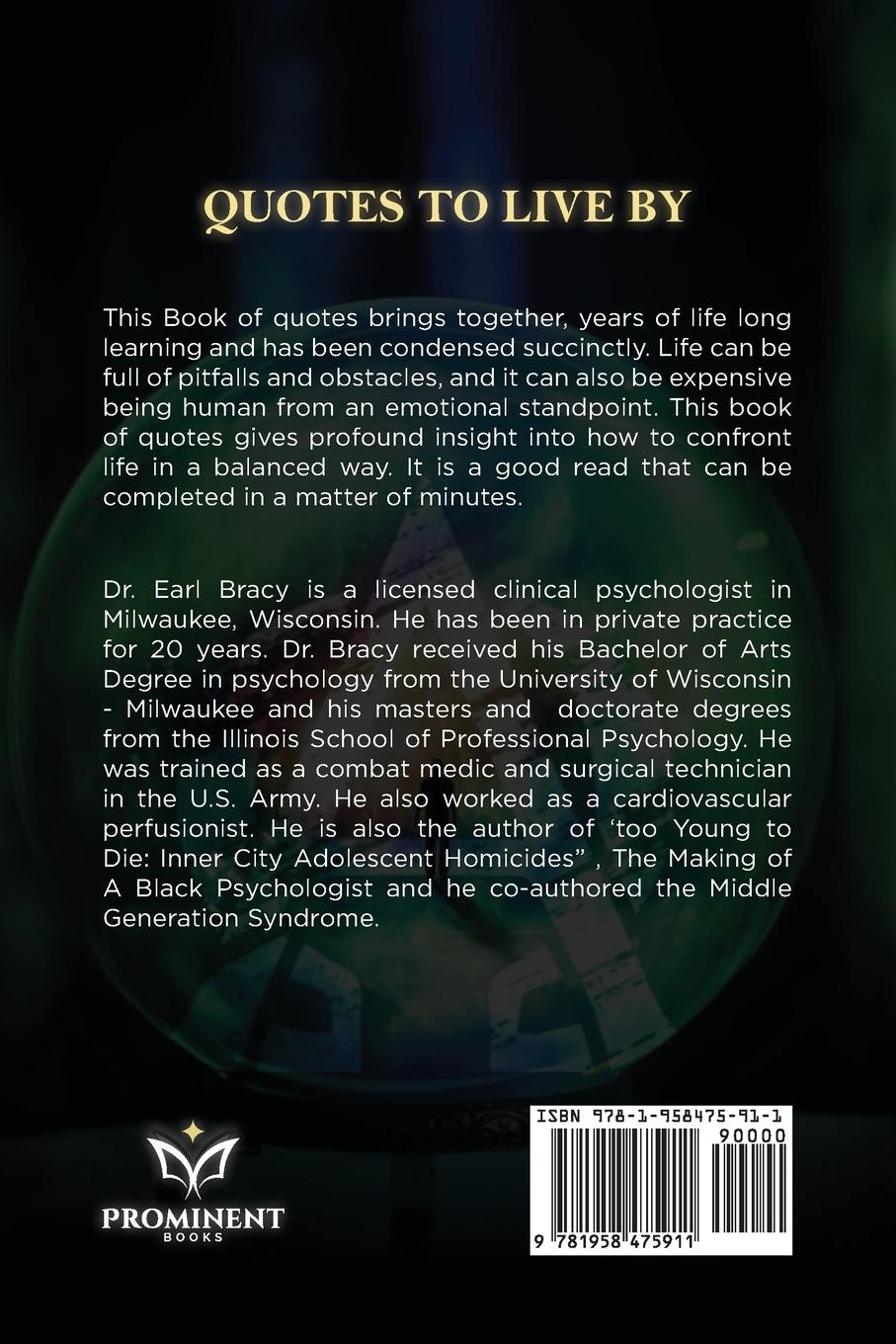 Rückseitencover Inspirational Quotes to Live By