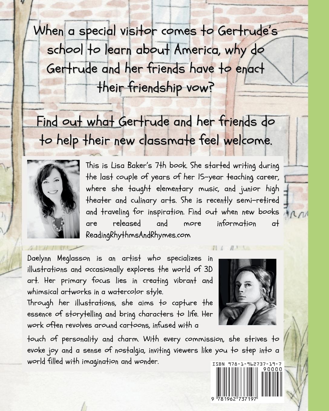 Rückseitencover Gertrude the Cow And the Friendship Vow