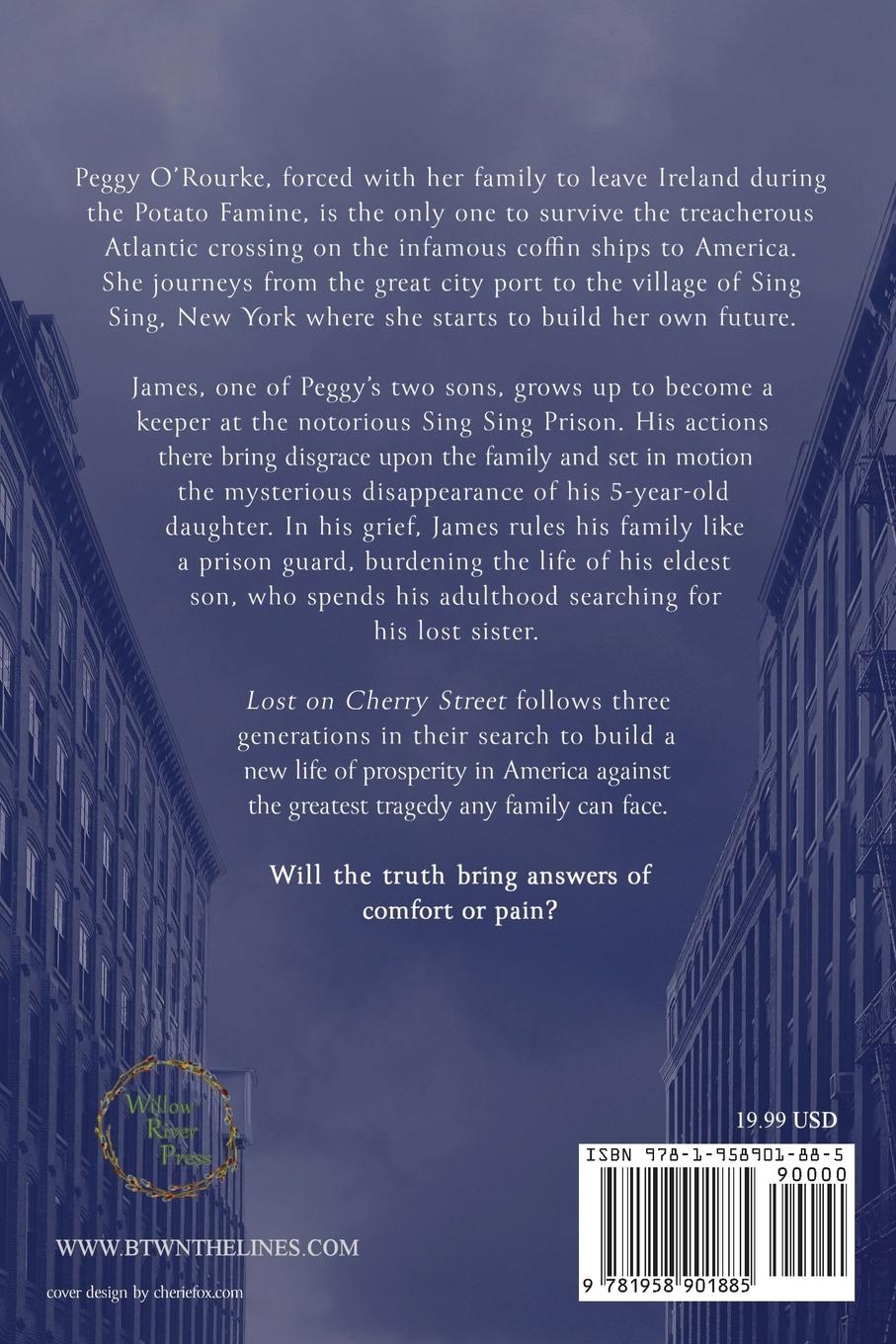 Rückseitencover Lost on Cherry Street