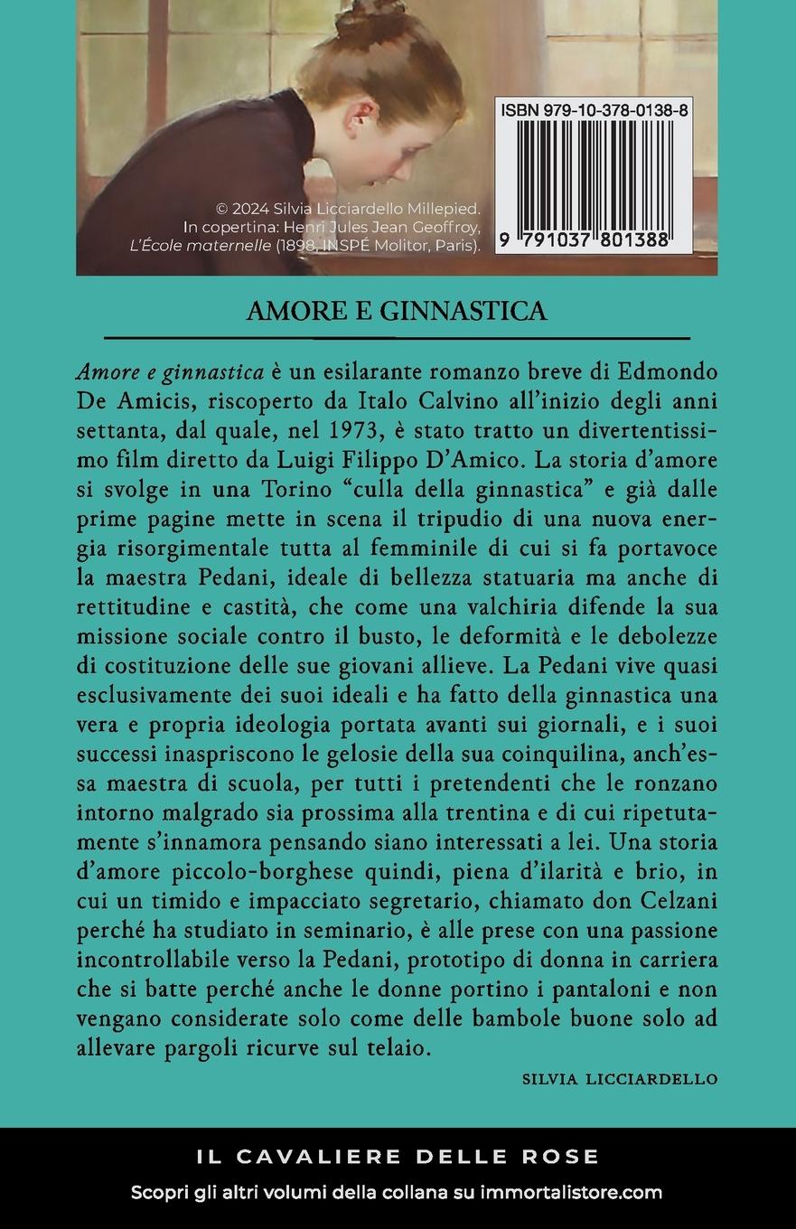Rückseitencover Amore e ginnastica