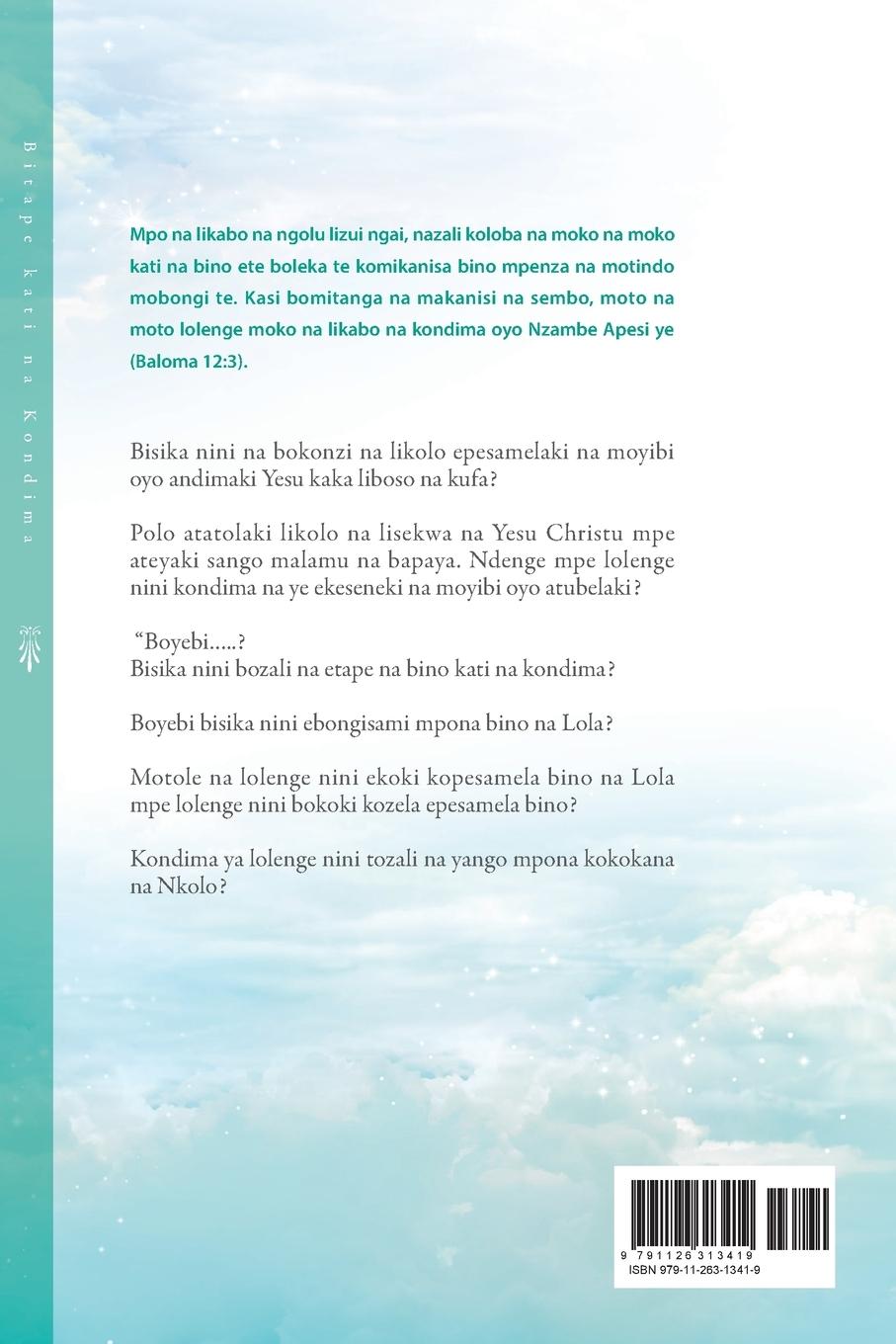 Rückseitencover Bitape kati na Kondima(Lingala Edition)