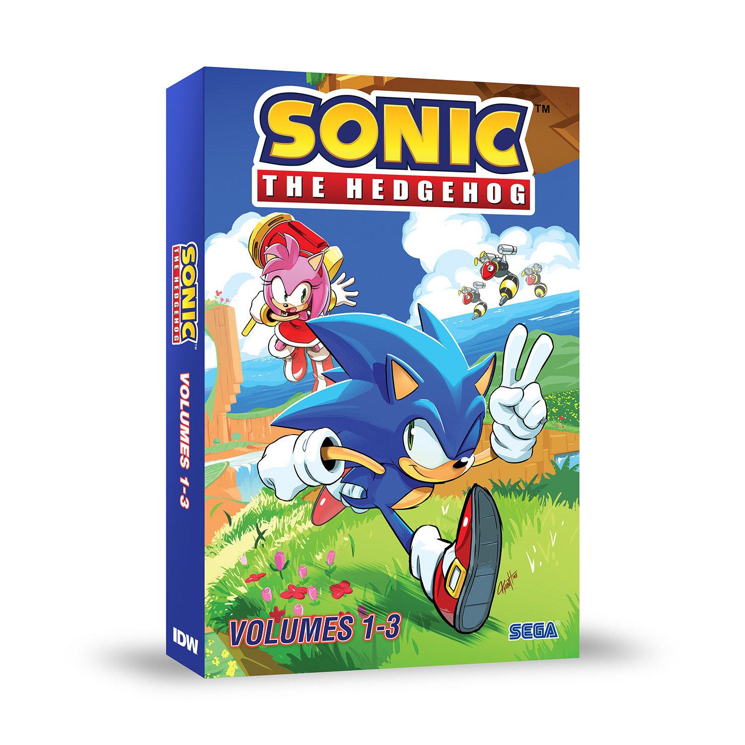 Vorderes Coverbild Sonic the Hedgehog: Box Set, Vol. 1-3