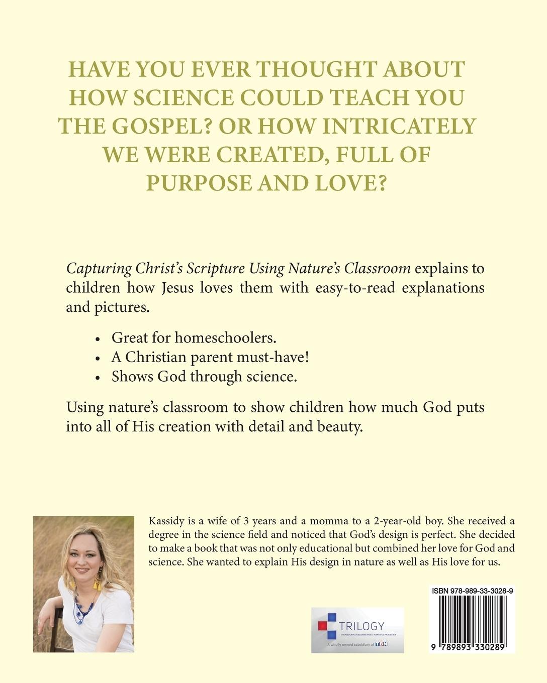 Rückseitencover Capturing Christ's Scripture Using Nature's Classroom