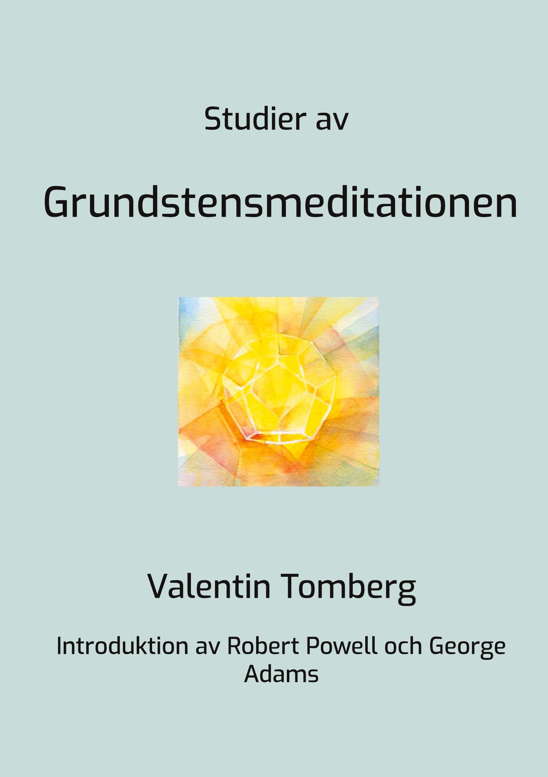 Vorderes Coverbild Studier av Grundstensmeditationen