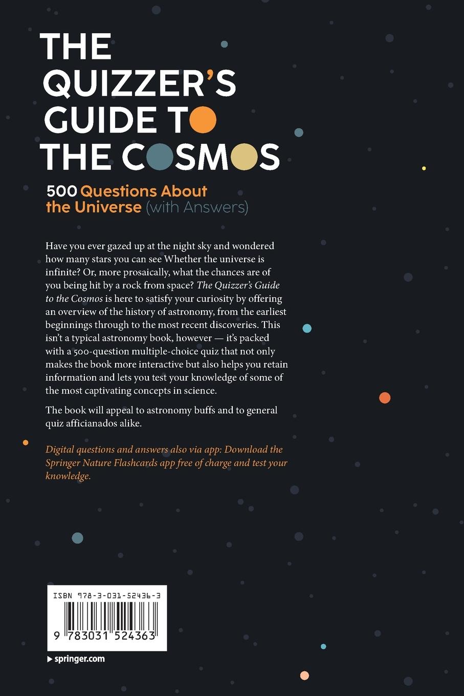 Rückseitencover The Quizzer's Guide to the Cosmos