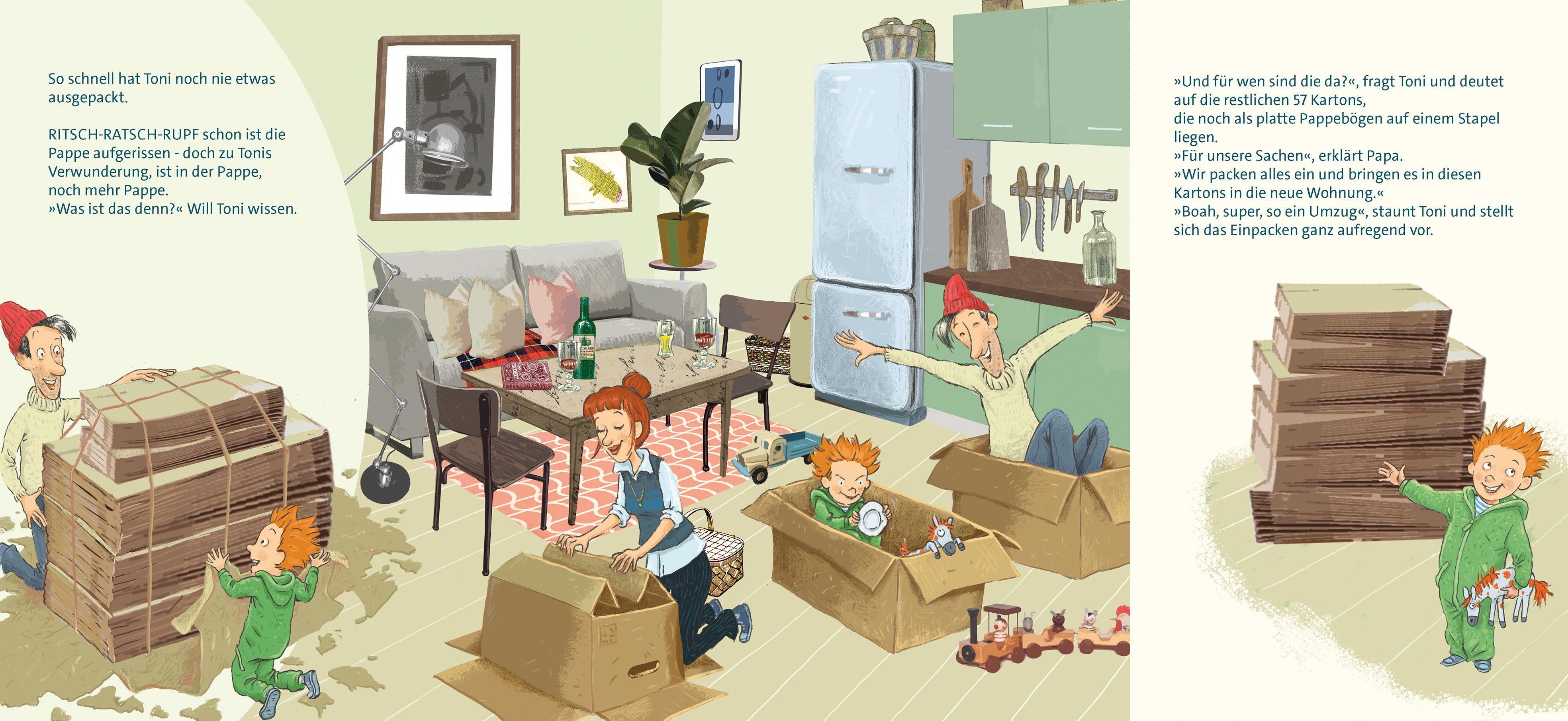 Beispielinhalt (Bild) Super, so ein Umzug