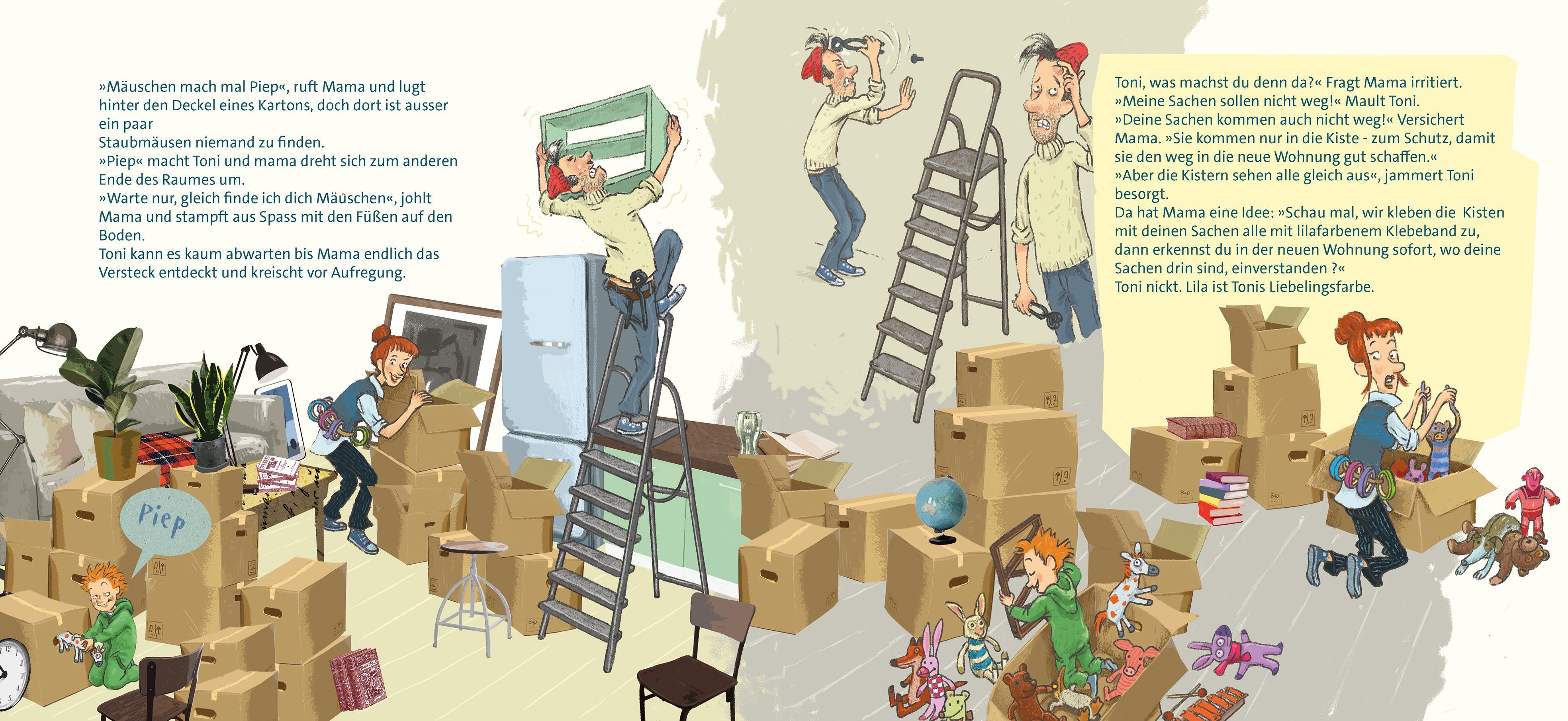 Beispielinhalt (Bild) Super, so ein Umzug