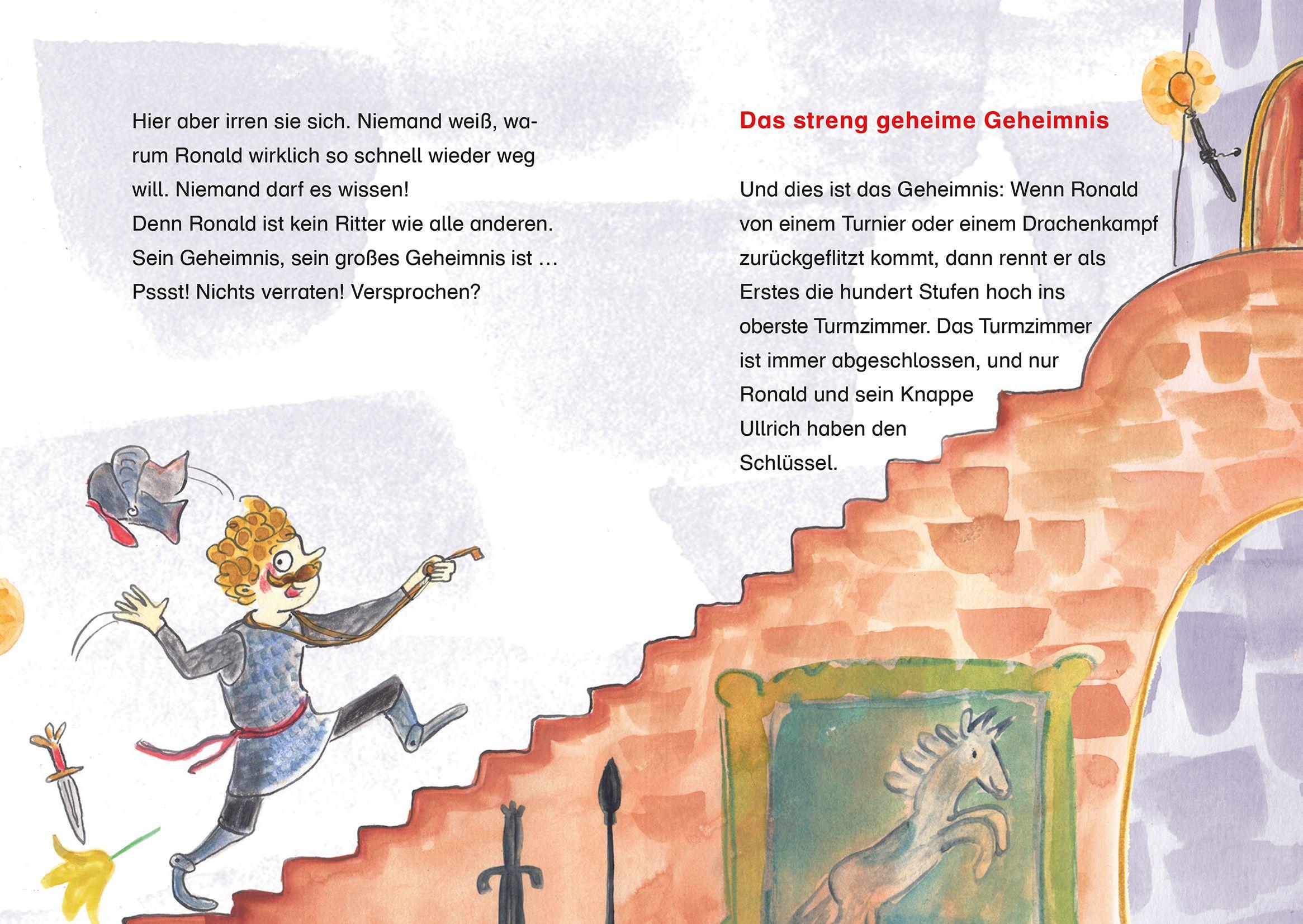 Beispielinhalt (Bild) Ritter Ronald und die Kleider