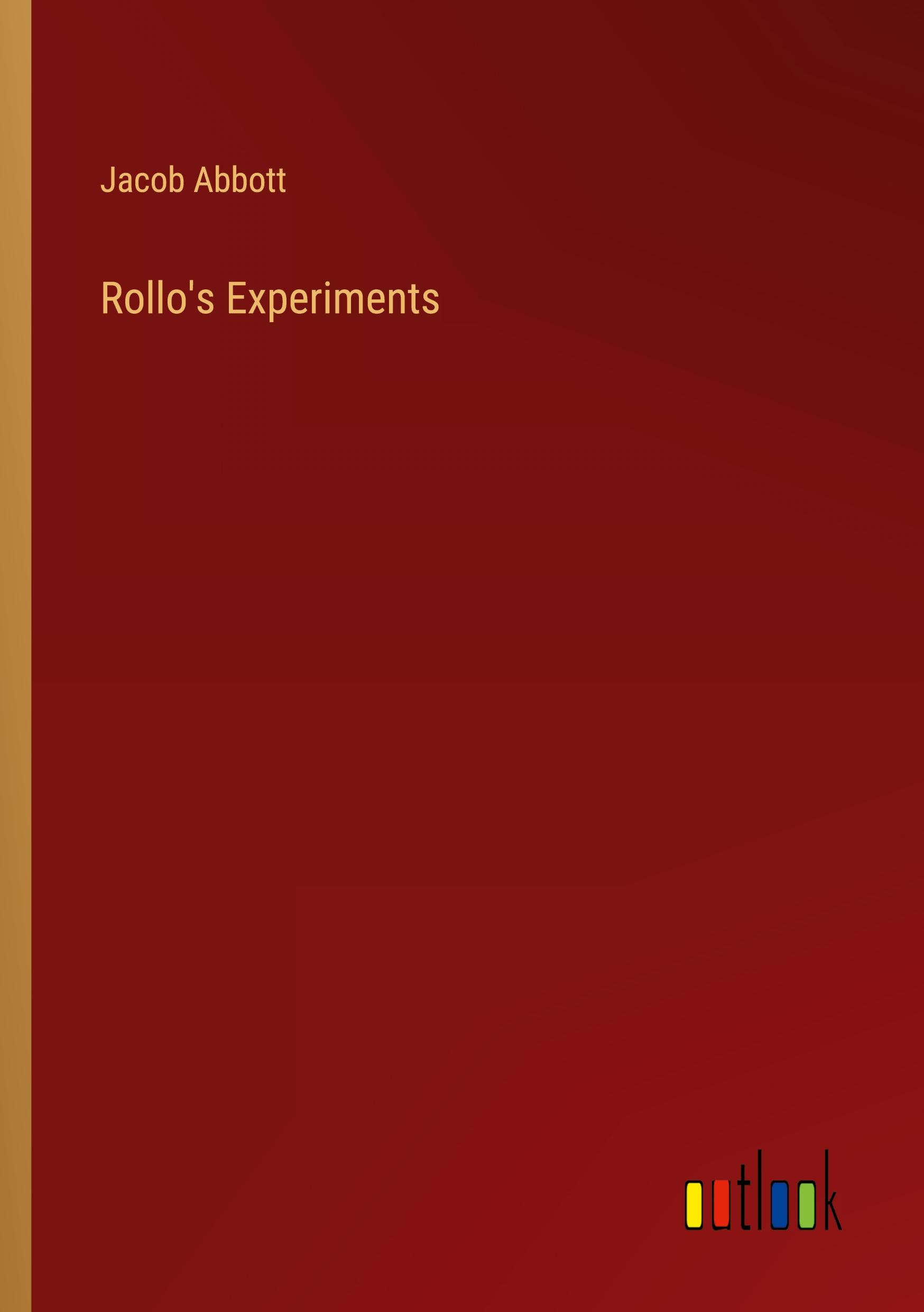 Vorderes Coverbild Rollo's Experiments