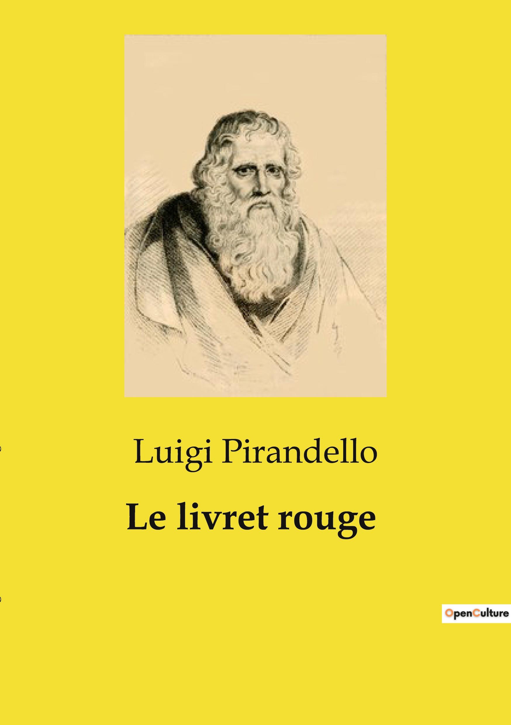Vorderes Coverbild Le livret rouge