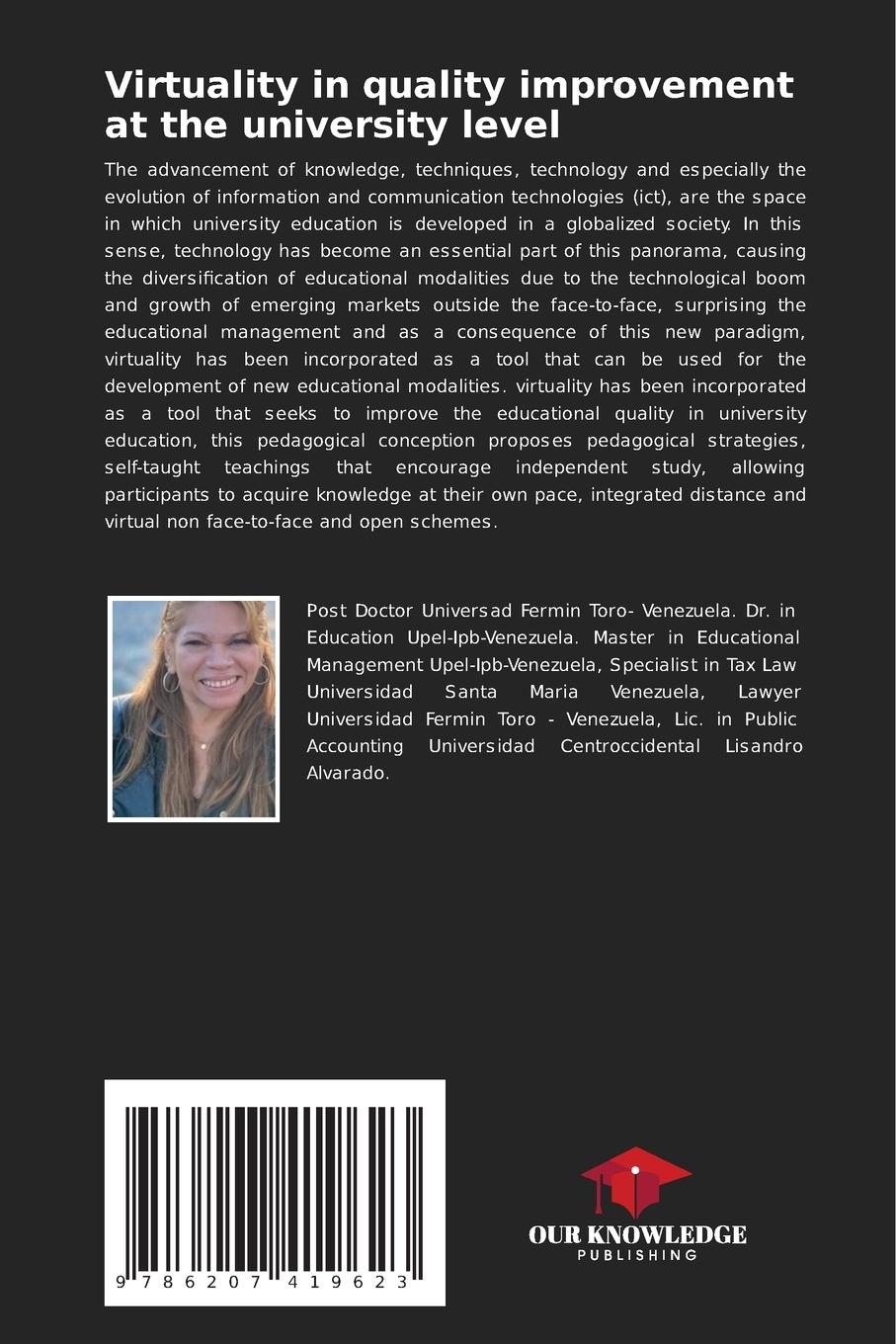 Rückseitencover Virtuality in quality improvement at the university level