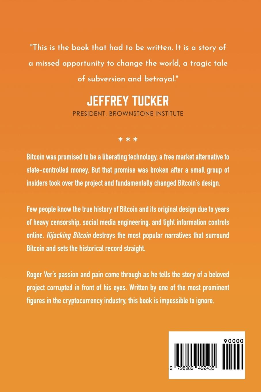 Rückseitencover Hijacking Bitcoin