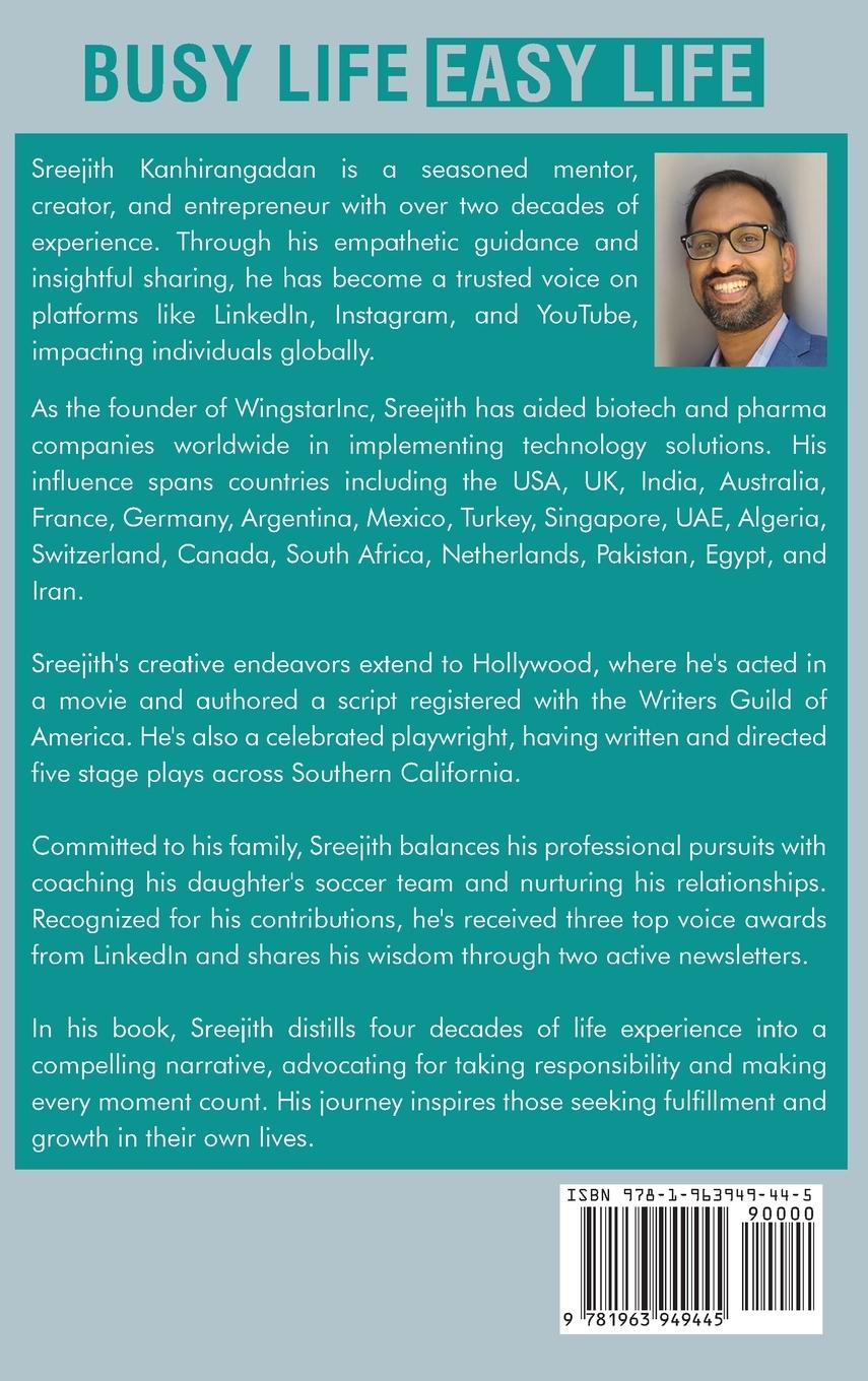 Rückseitencover Busy Life Easy Life