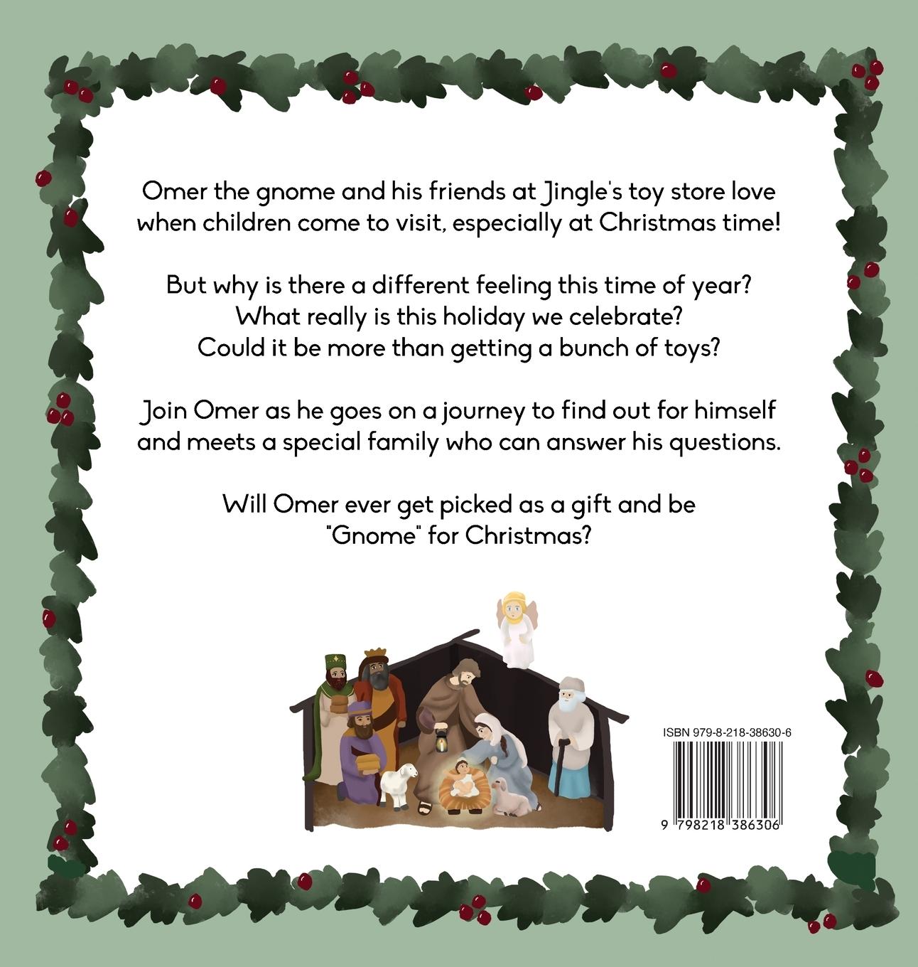 Rückseitencover Gnome for Christmas