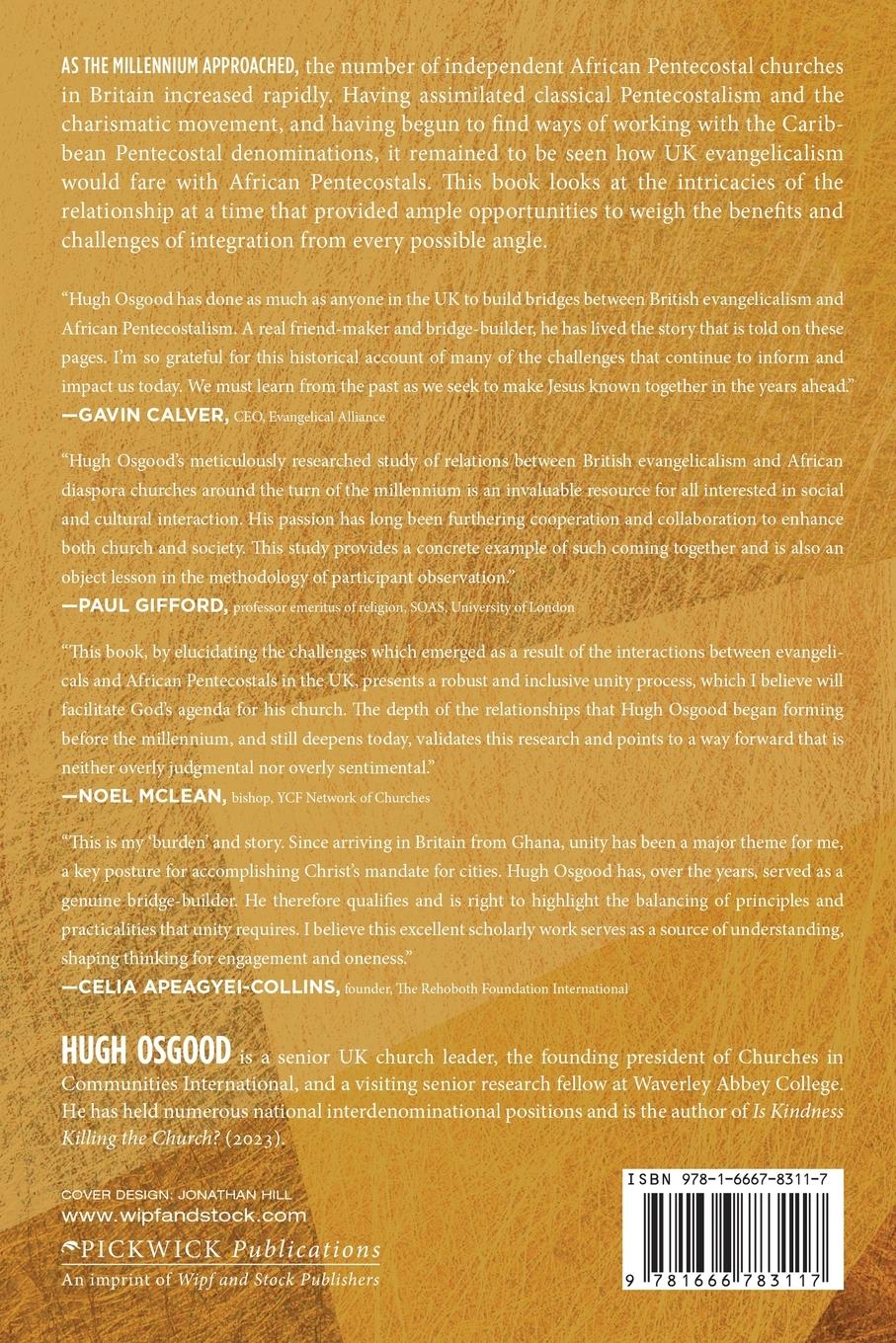 Rückseitencover Evangelical and African Pentecostal Unity