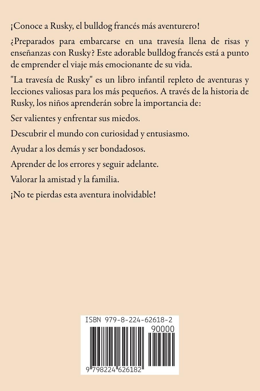 Rückseitencover La Travesía de Ruski