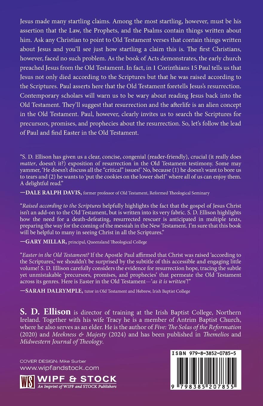 Rückseitencover Raised according to the Scriptures