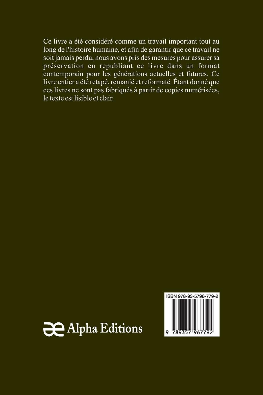 Rückseitencover Cours familier de Littérature - Volume 15