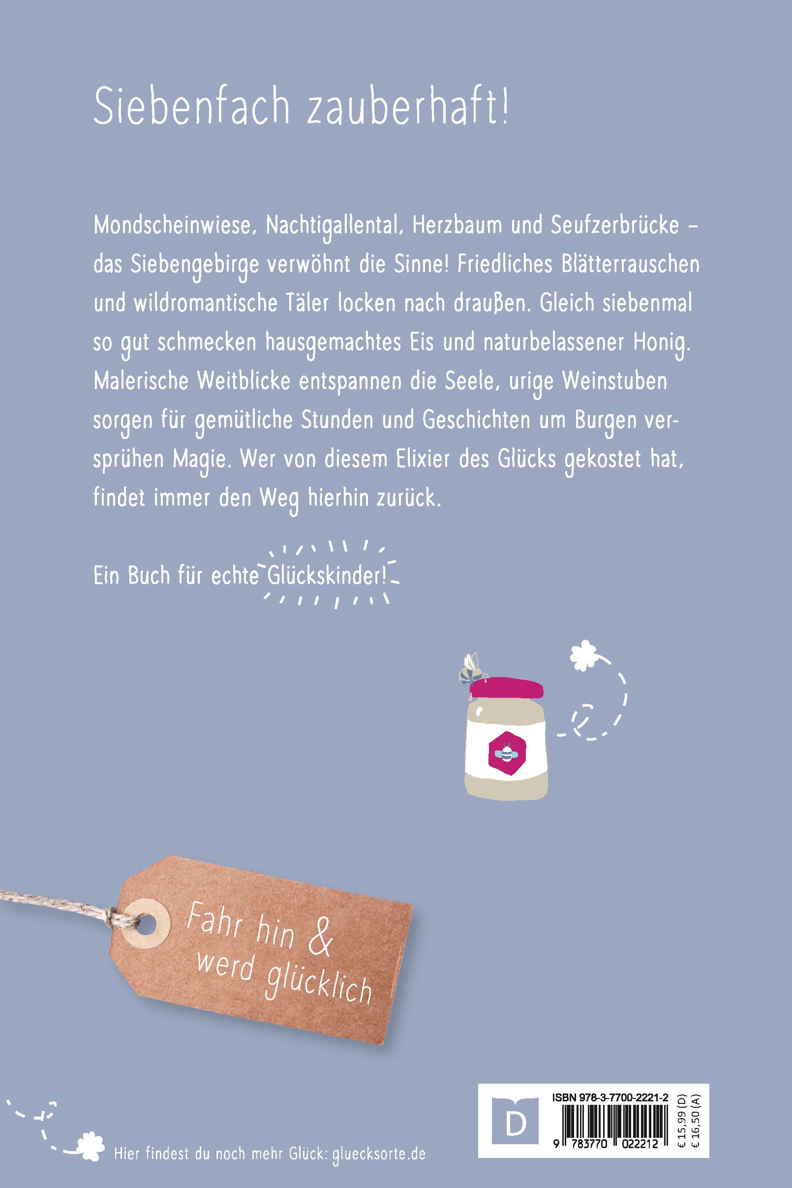 Rückseitencover Glücksorte im Siebengebirge