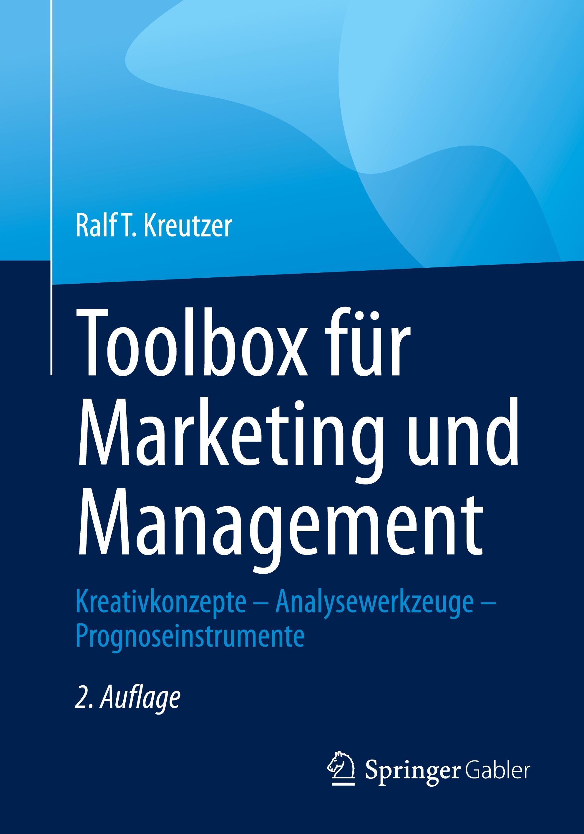 Vorderes Coverbild Toolbox für Marketing und Management