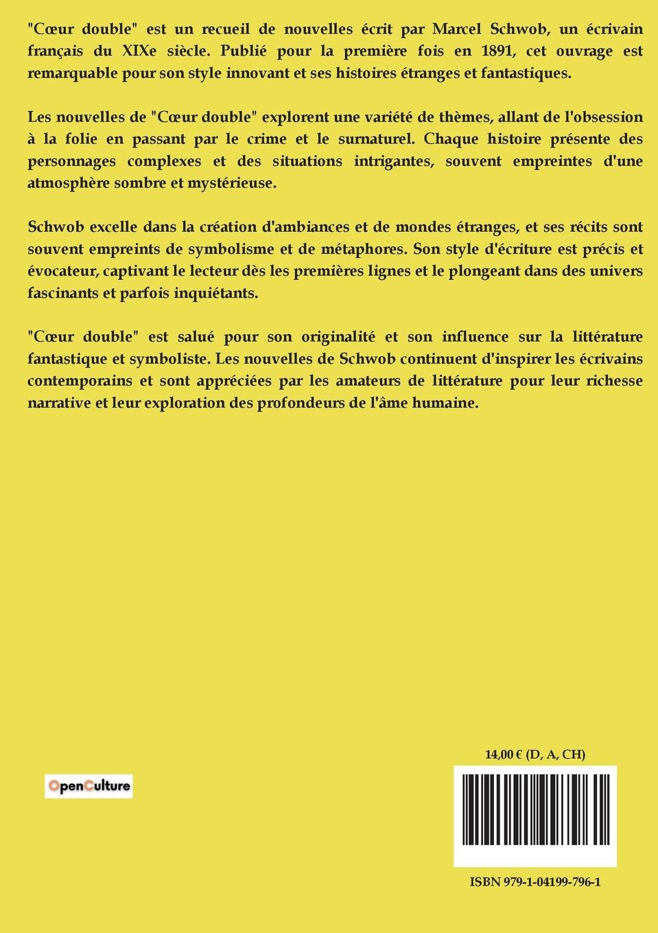 Rückseitencover C¿ur double