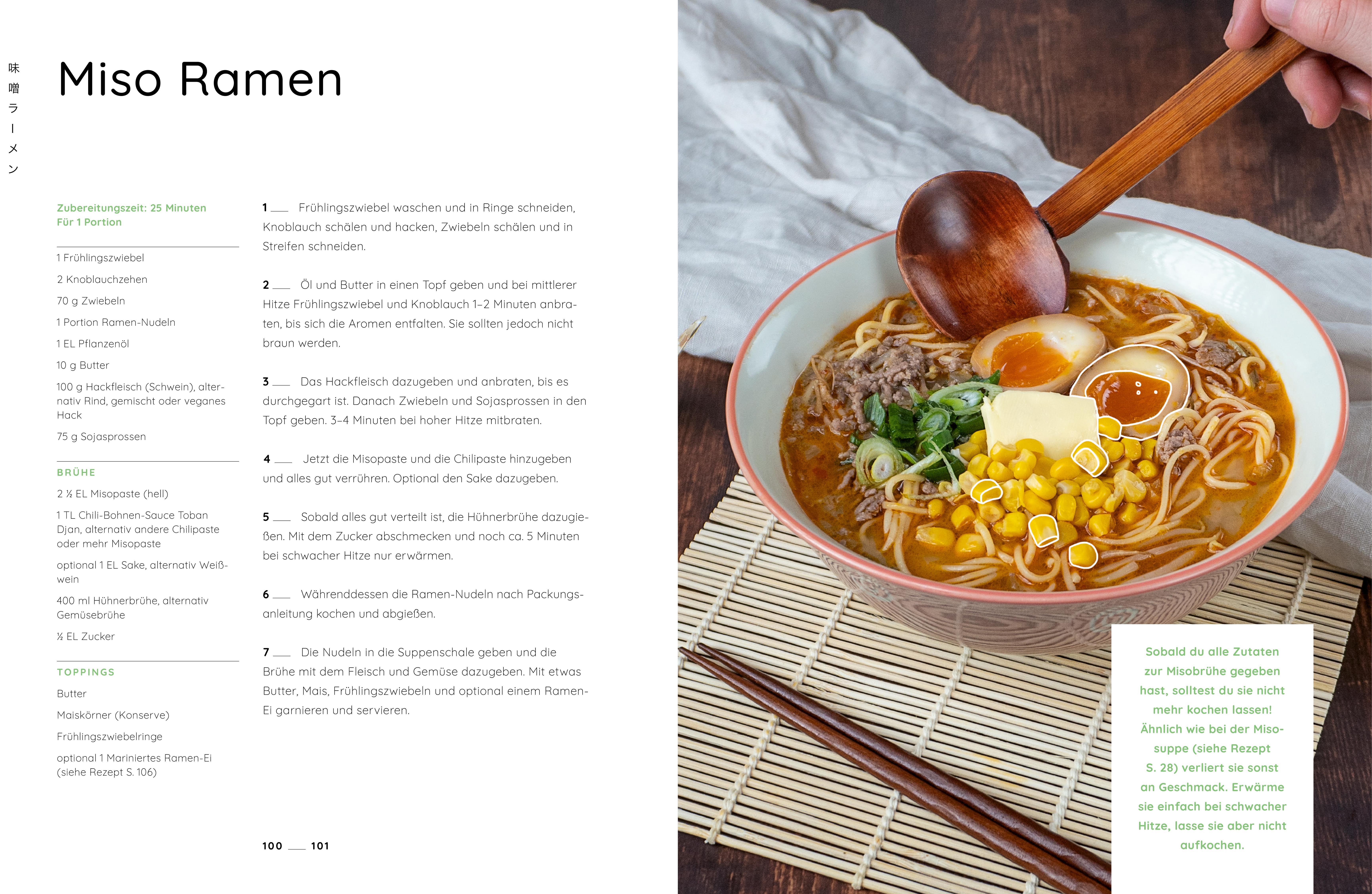 Beispielinhalt (Bild) Umai! Einfach japanisch kochen
