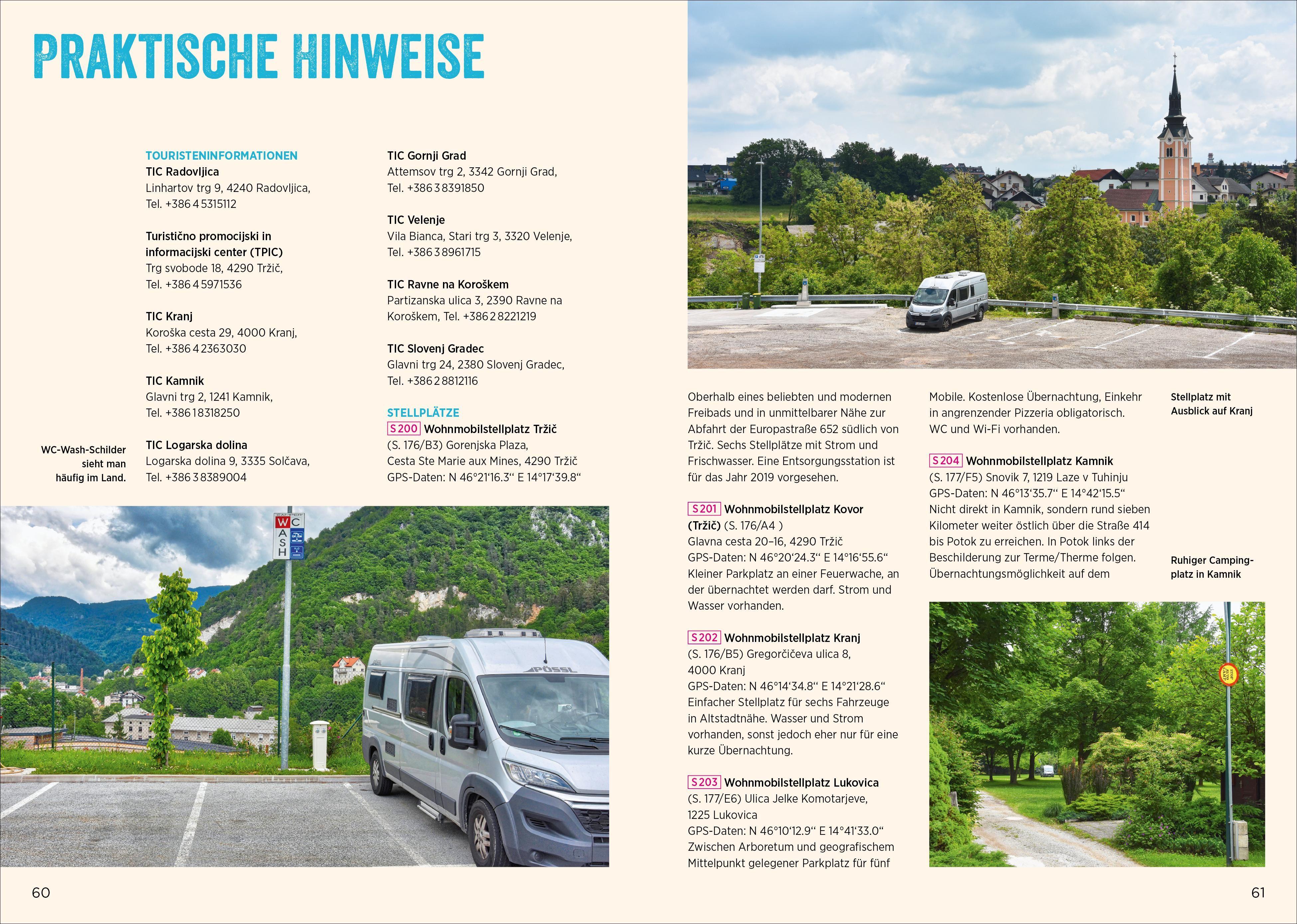 Beispielinhalt (Bild) Slowenien mit dem Wohnmobil