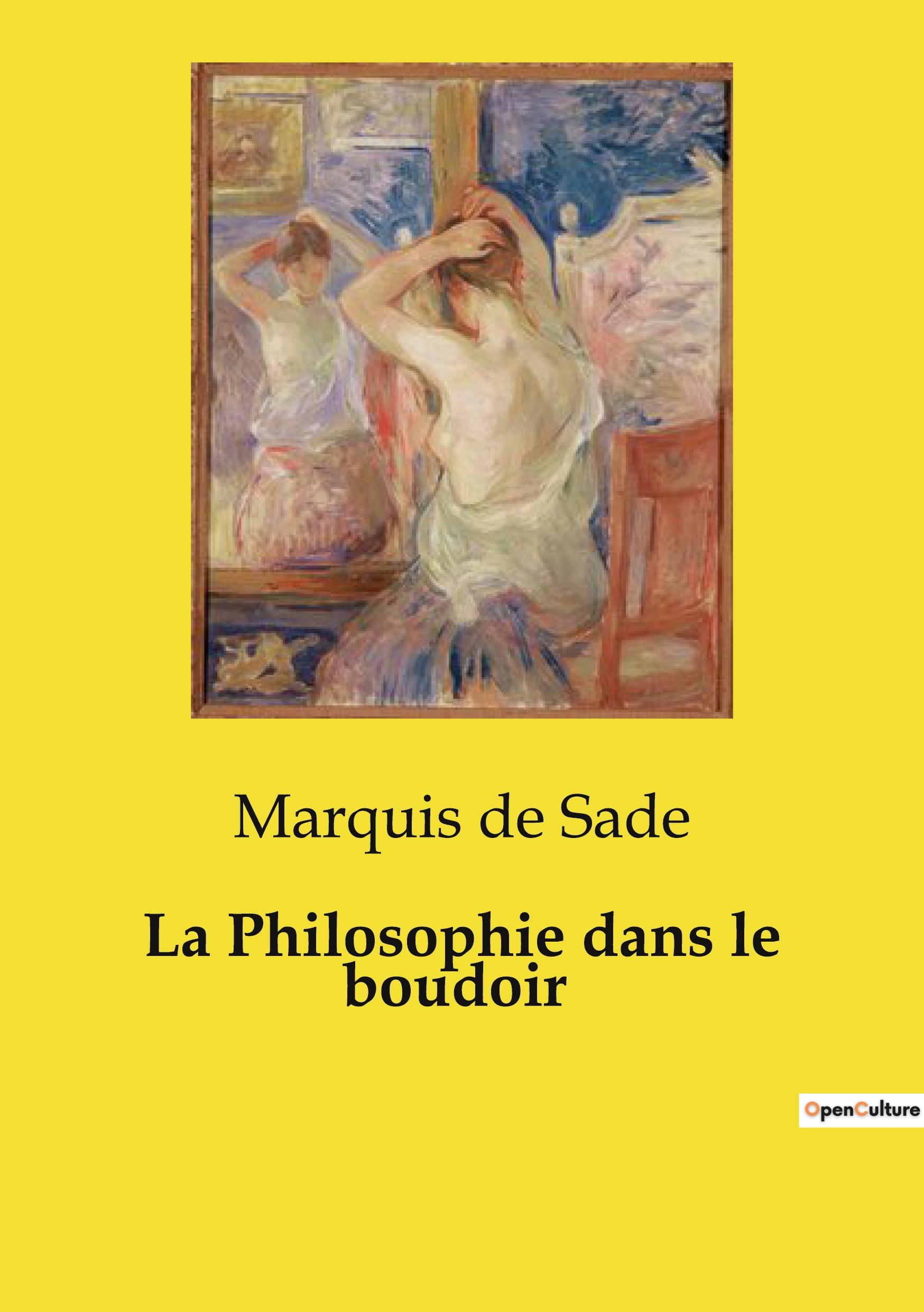Vorderes Coverbild La Philosophie dans le boudoir