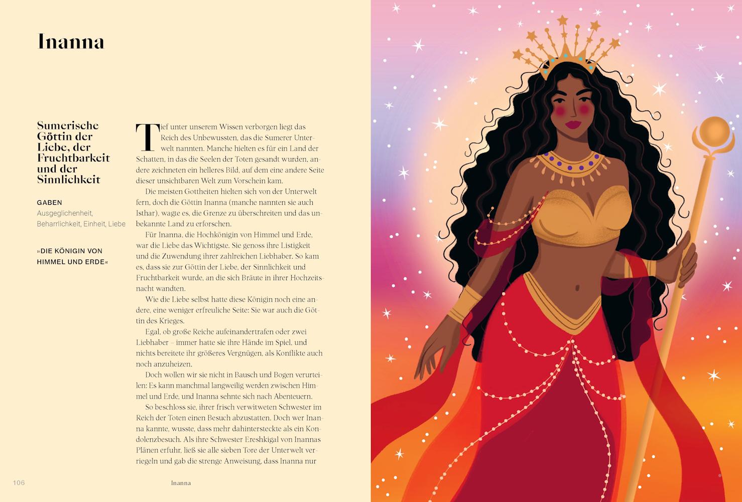 Beispielinhalt (Bild) Erwecke die Göttin in dir