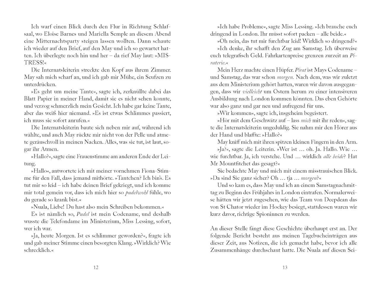 Beispielinhalt (Bild) Tote spionieren nicht